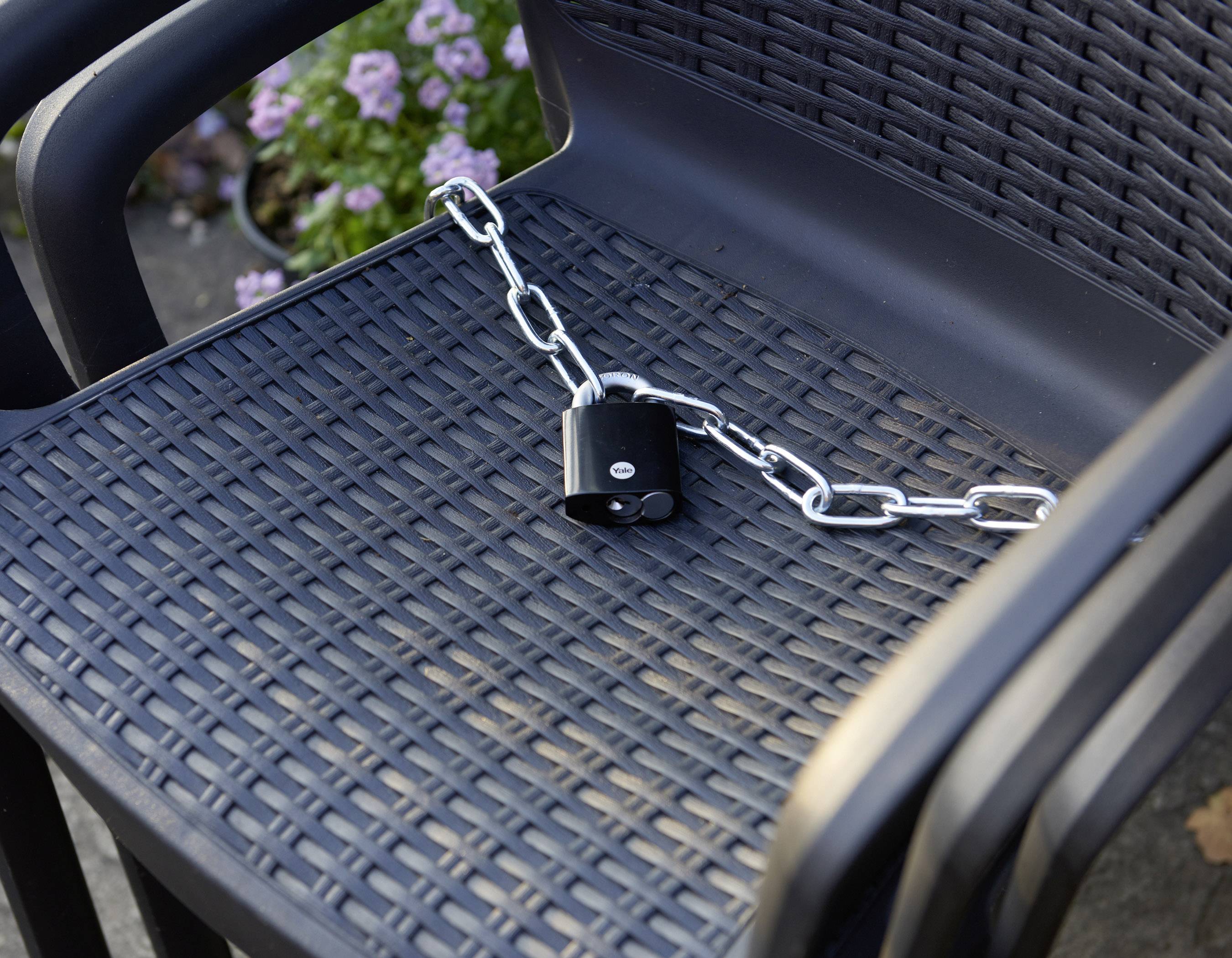 YALE Y90SB/45/129/1 Vorhängeschloss 45mm Schwarz Schlüsselschloss