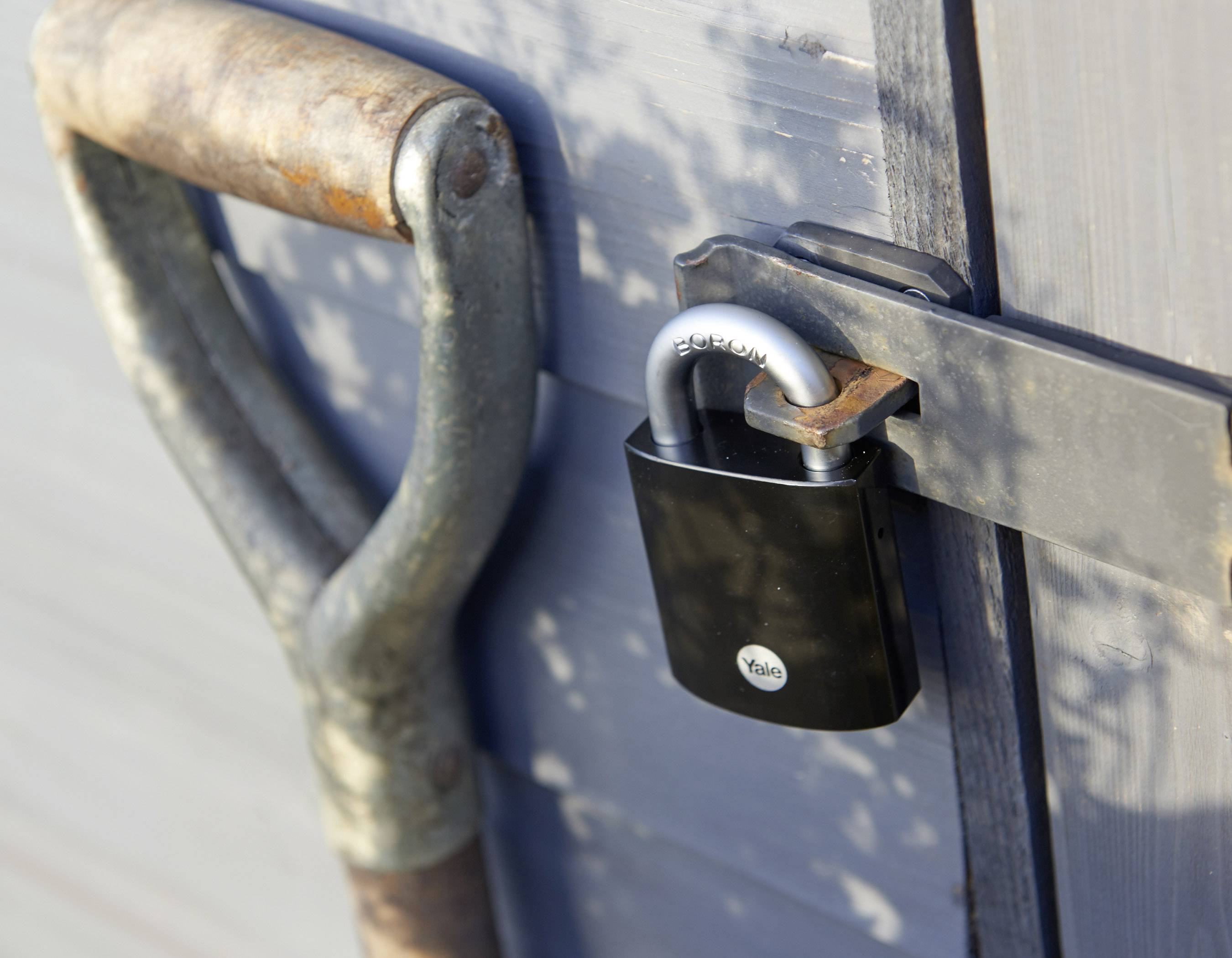 YALE Y90SB/45/129/1 Vorhängeschloss 45mm Schwarz Schlüsselschloss