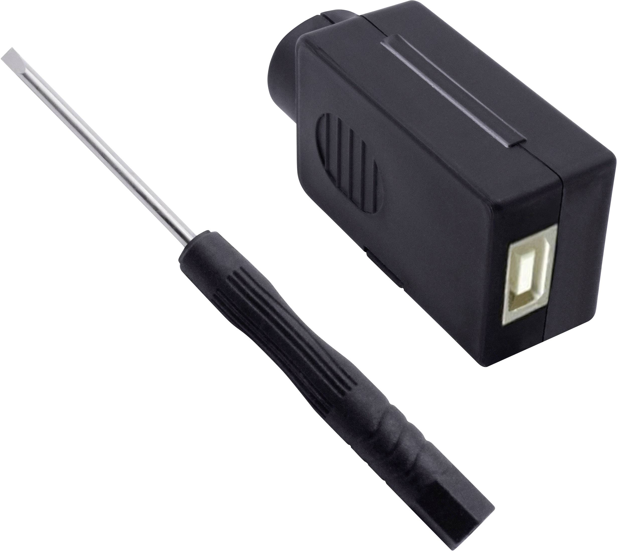 Quadrios USB 2.0 Modular-Buchsen Set, Typ B Buchse, gerade 2001C203 Inhalt: 1St.