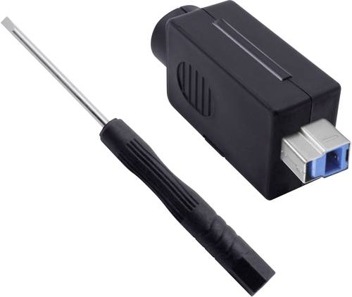Quadrios USB 3.0 Modular-Stecker Set, Typ B Stecker, gerade 2001C204 Inhalt: 1 St.