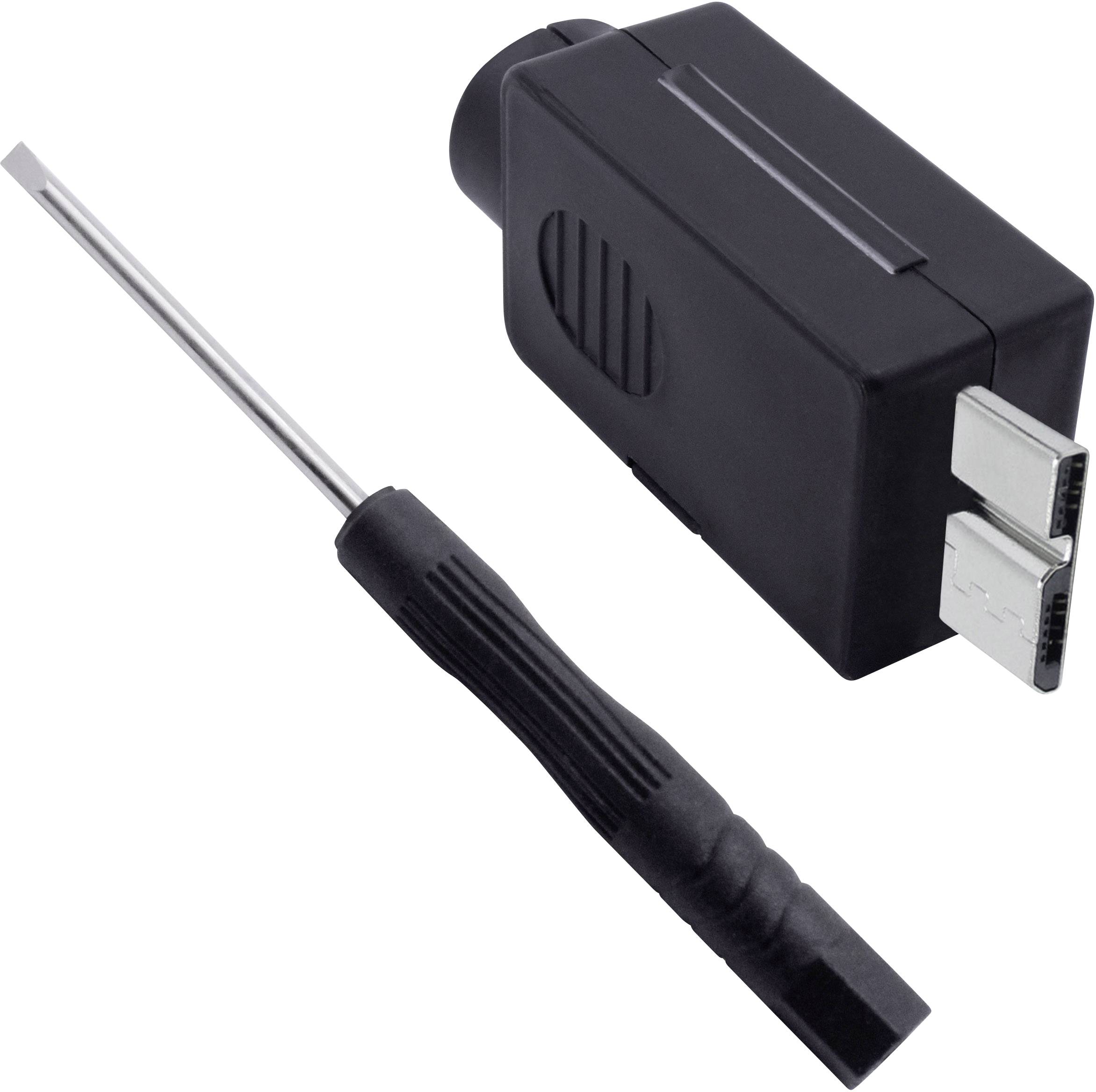 Micro-USB 3.0 Modular-Stecker Set, Typ B Stecker, gerade 2001C212 Quadrios Inhalt: 1 St.