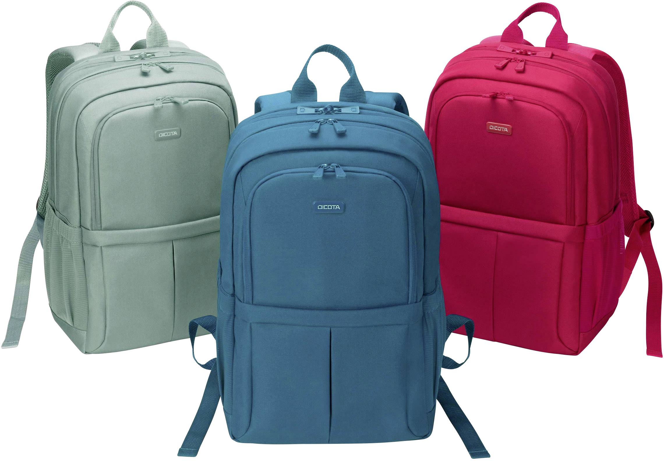 Dicota Notebook Rucksack DICOTA Eco Backpack Scale - Notebook-Ruc Passend für maximal: 39,6 cm (15,6") Grau