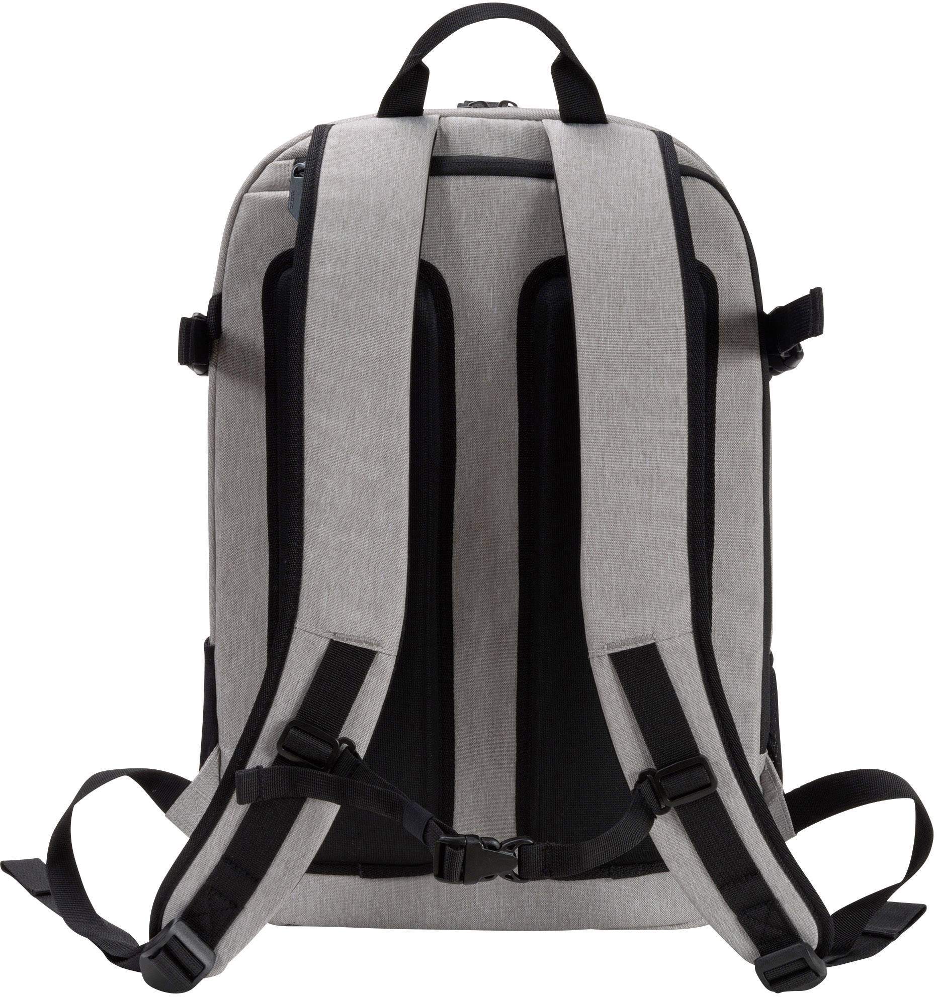 Dicota Notebook Rucksack DICOTA Backpack GO - Notebook-Rucksack - Passend für maximal: 39,6 cm (15,6") Grau