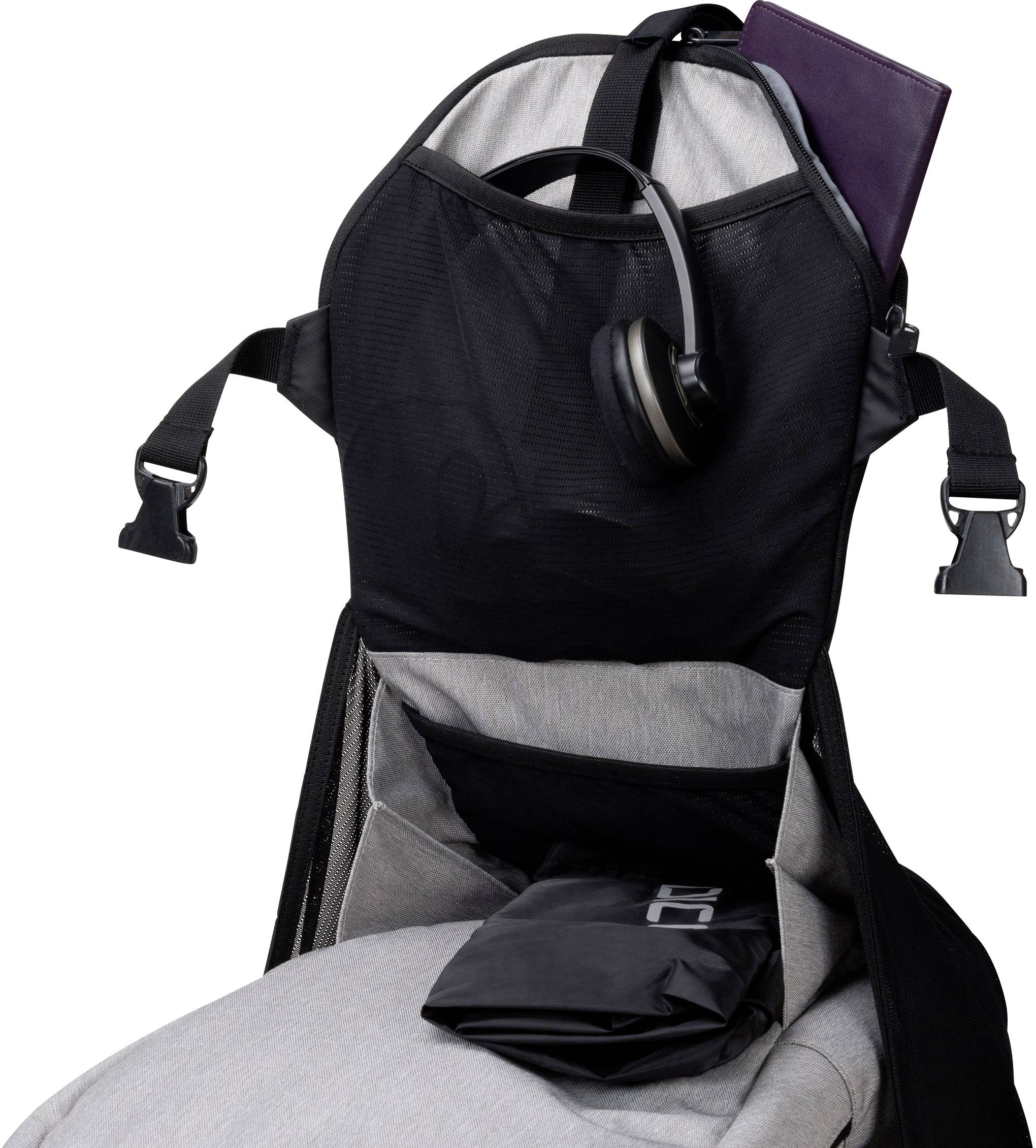 Dicota Notebook Rucksack DICOTA Backpack GO - Notebook-Rucksack - Passend für maximal: 39,6 cm (15,6") Grau