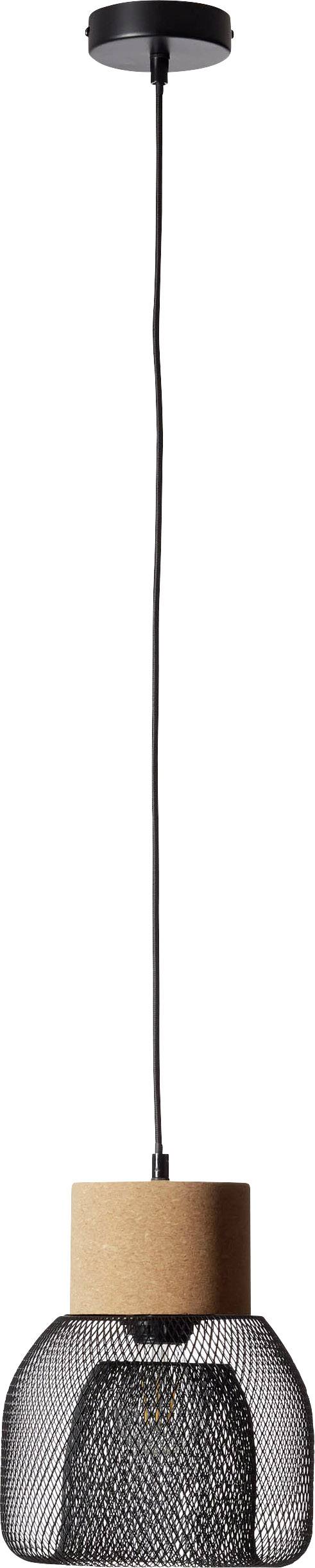 Brilliant 82670/06 Flaka Pendelleuchte G9 6W Schwarz (matt)