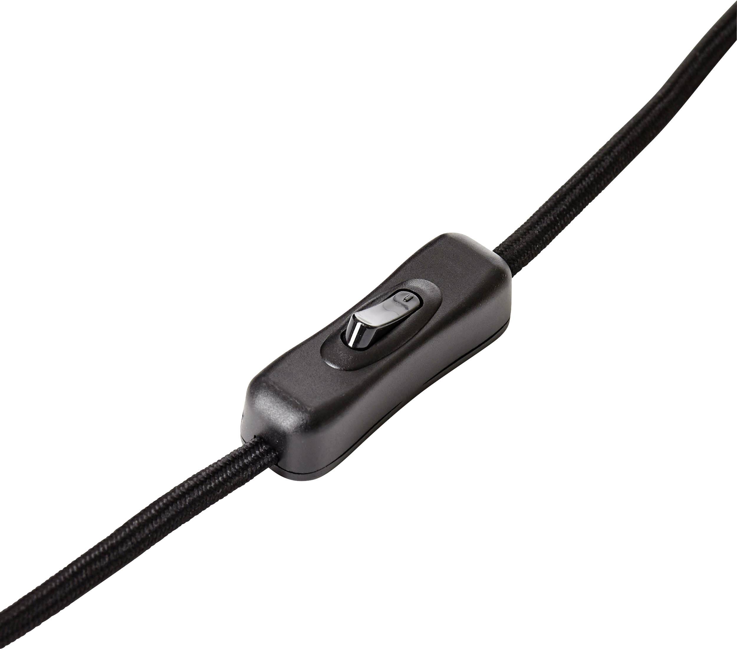 Brilliant Jenji 99079/06 Tischlampe E27 40W Holz (hell), Schwarz