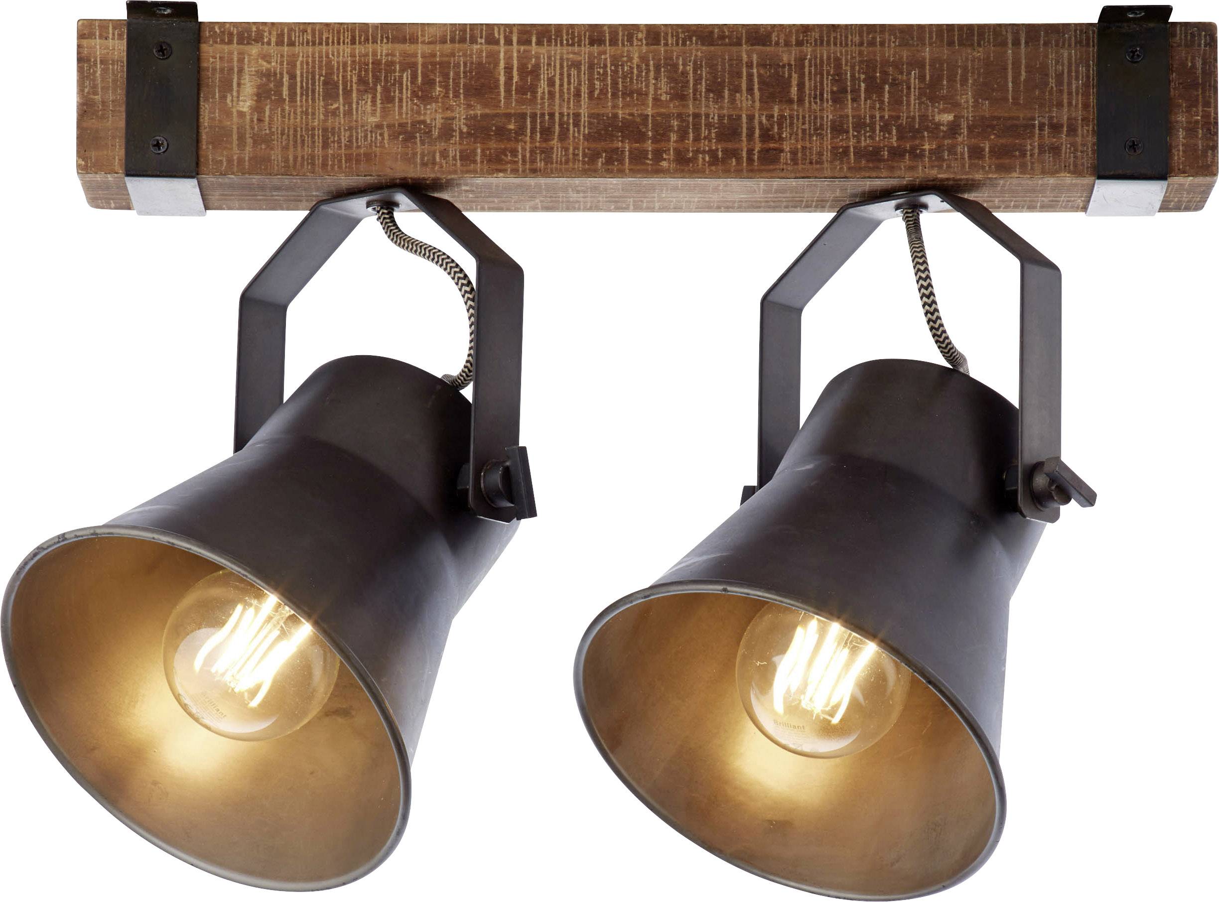 Brilliant 82129/46 Plow Deckenleuchte E27 10W Schwarz