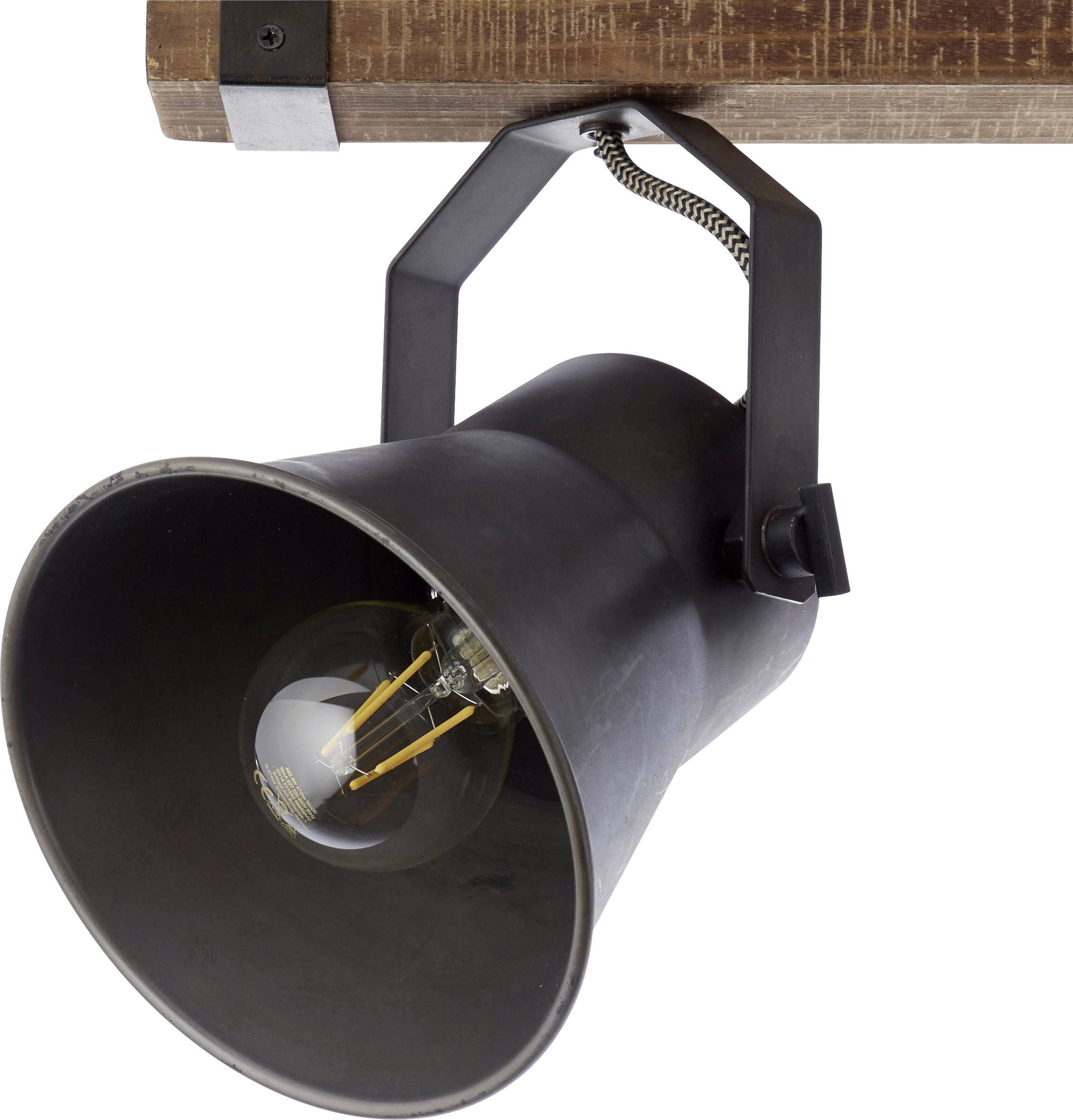 Brilliant 82129/46 Plow Deckenleuchte E27 10W Schwarz