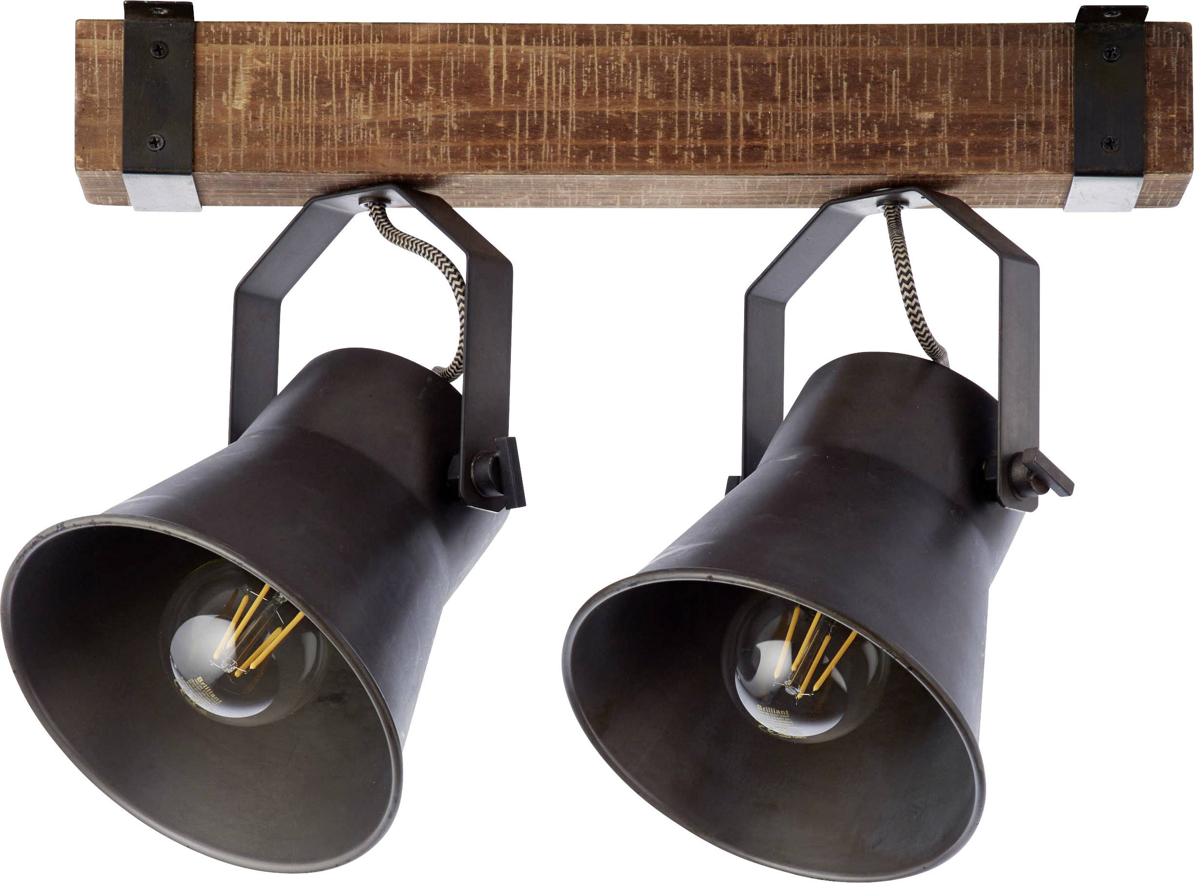 Brilliant 82129/46 Plow Deckenleuchte E27 10W Schwarz