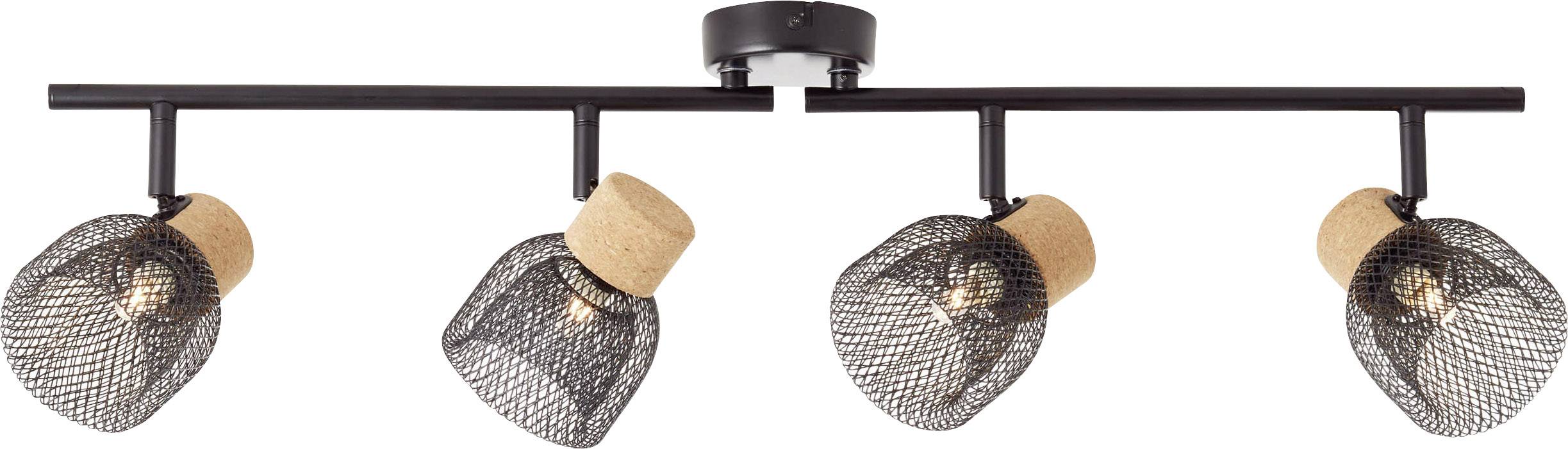 Brilliant 82632/06 Flaka Deckenleuchte G9 6 W Schwarz (matt)