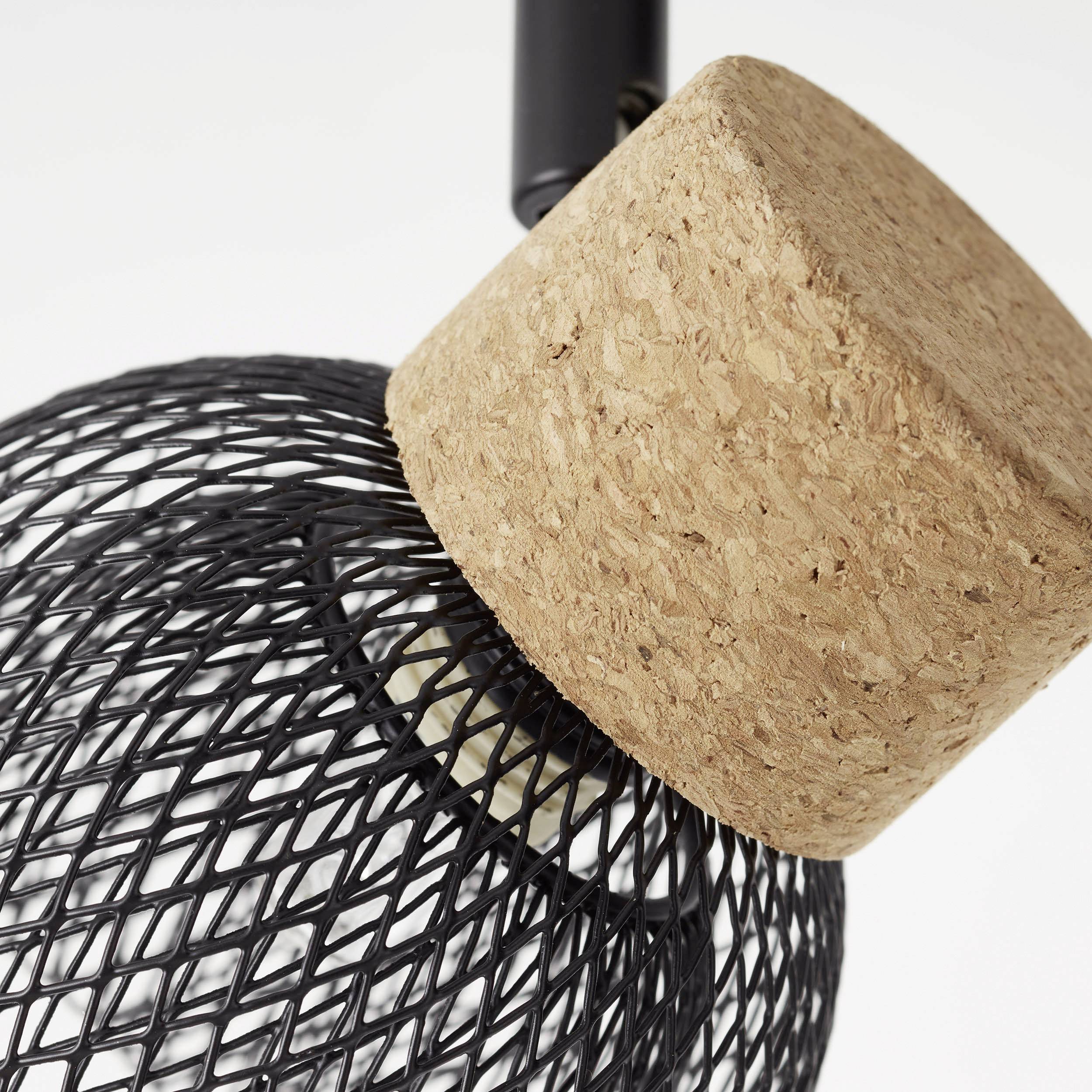 Brilliant 82632/06 Flaka Deckenleuchte G9 6 W Schwarz (matt)