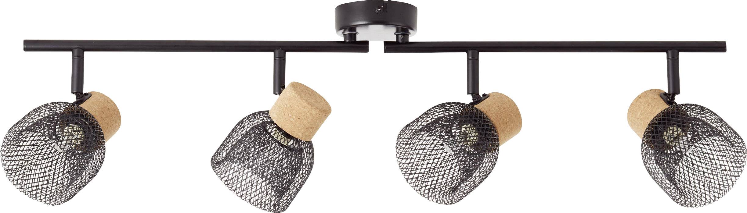 Brilliant 82632/06 Flaka Deckenleuchte G9 6 W Schwarz (matt)