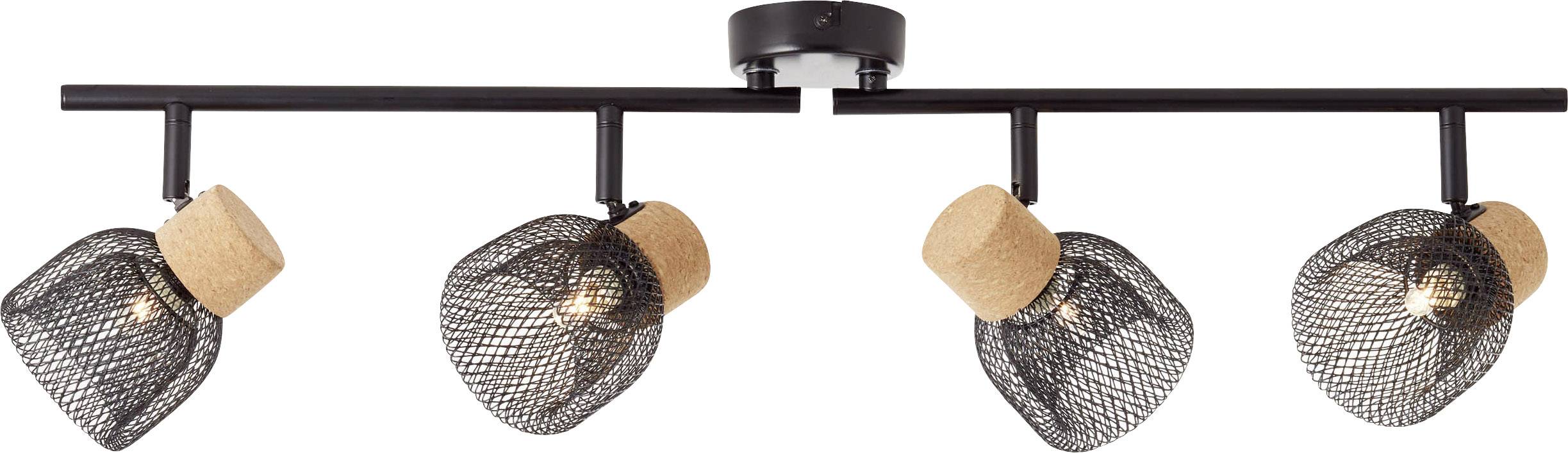 Brilliant 82632/06 Flaka Deckenleuchte G9 6 W Schwarz (matt)