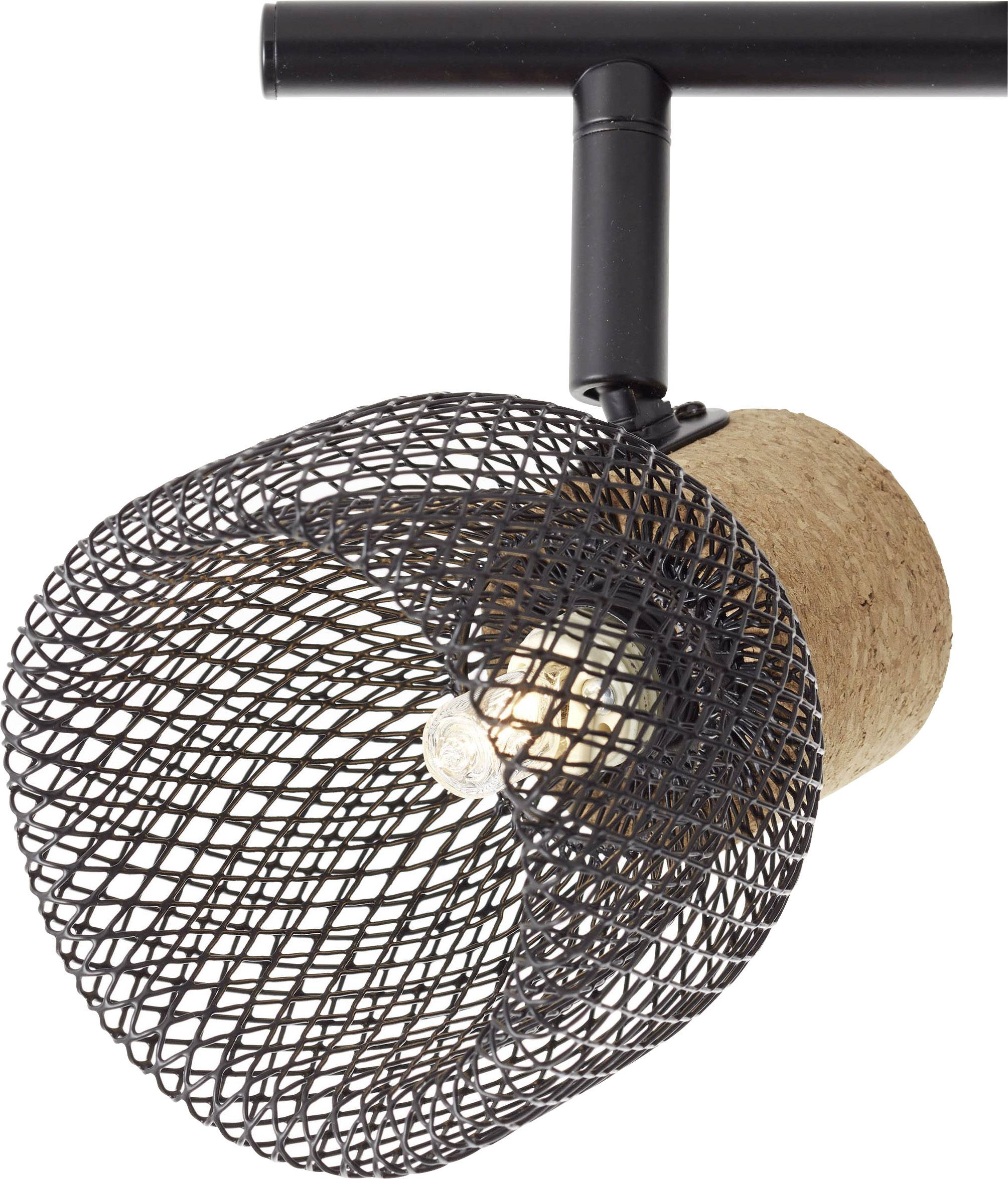 Brilliant 82632/06 Flaka Deckenleuchte G9 6 W Schwarz (matt)