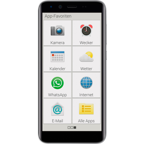 Emporia SMART 3 mini Smartphone 16 GB 5 Zoll (12.7 cm) Single-SIM Android™ 9.0 Schwarz