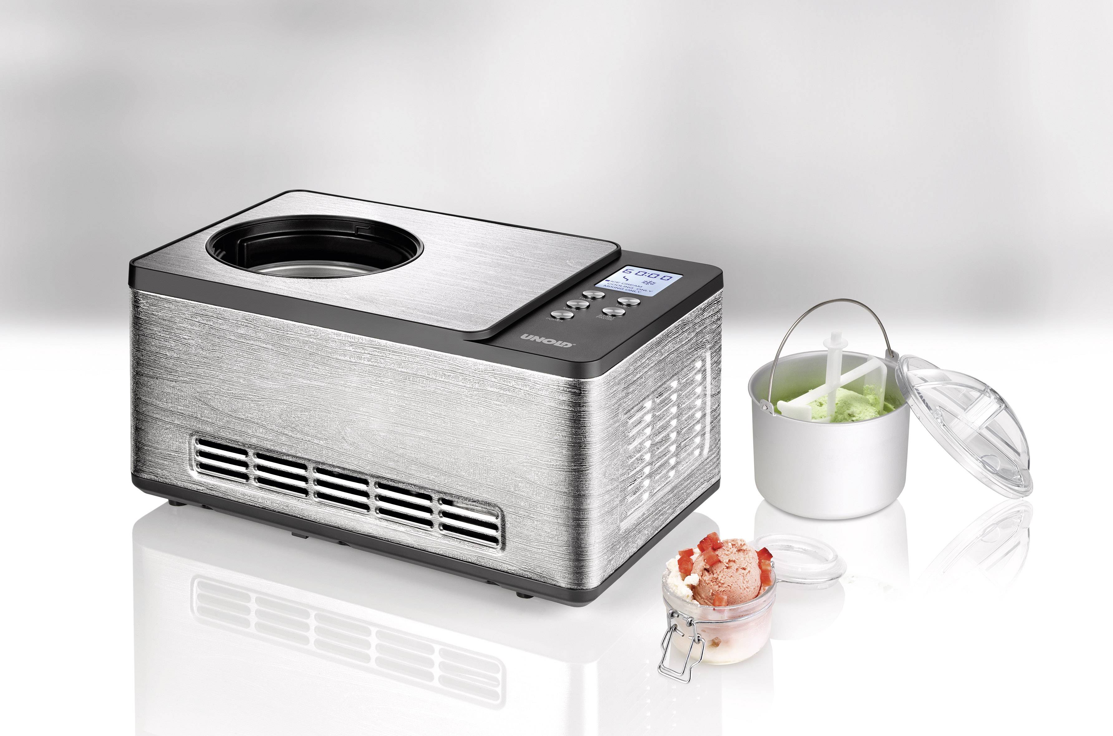 Unold Eismaschine Timerfunktion 1.5l