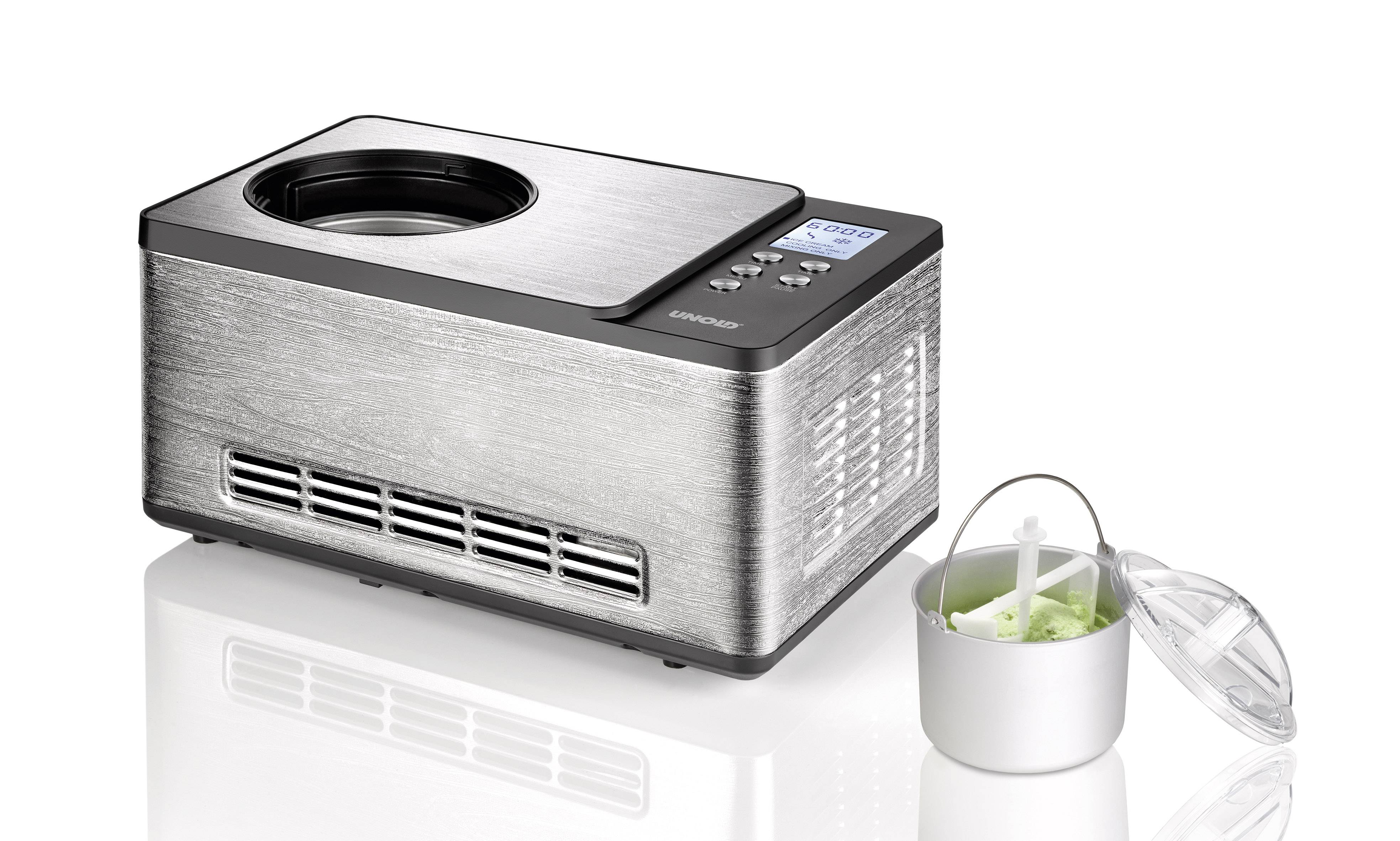 Unold Eismaschine Timerfunktion 1.5l