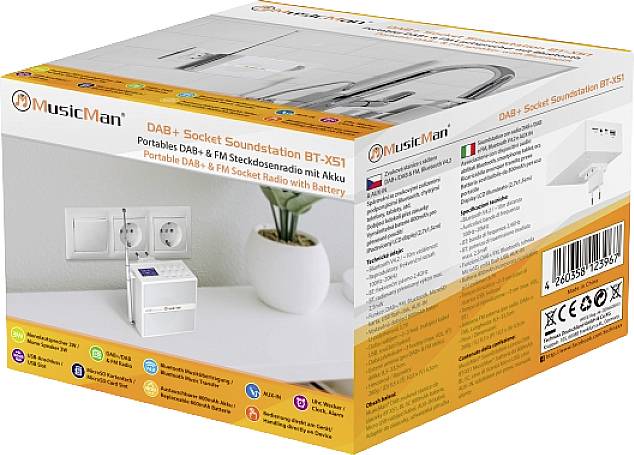 Technaxx BT-X51 Bluetooth® Lautsprecher FM Radio, USB, SD, AUX