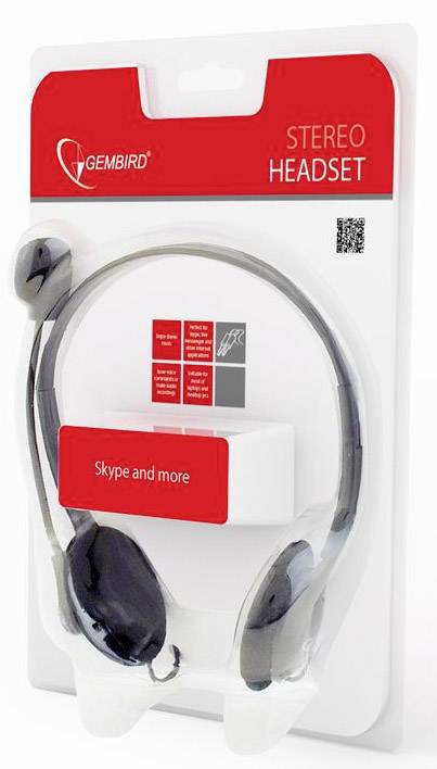 Gembird MHS-123 Telefon On Ear Headset kabelgebunden Stereo