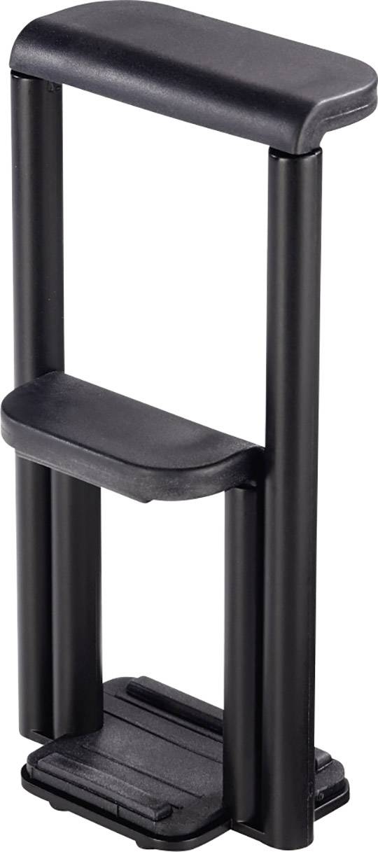 Hama Smartphone-/Tablethalter. 2in1,1/4° Handy Ständer Schwarz Passend für: Smartphonebreite von 5,5 bis 8,2 cm, Tabletbreite von