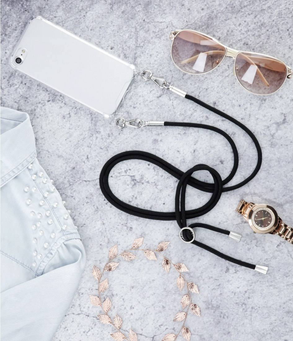 Hama Cross-Body-Cover Fenstertasche Apple iPhone 11 Transparent Wasserabweisend, Induktives Laden 00172319