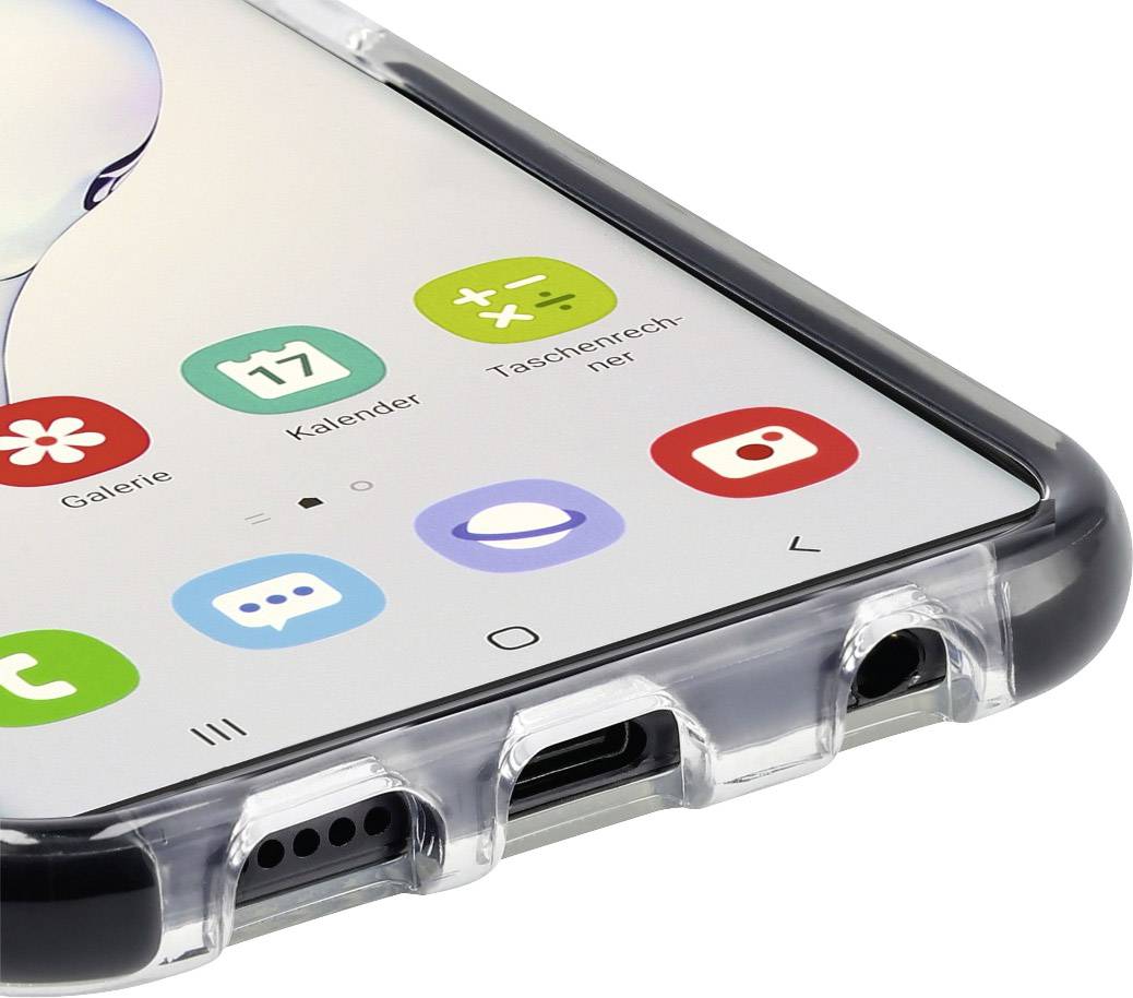 Hama Protector Cover Samsung Galaxy Note 10 Plus Schwarz, Transparent
