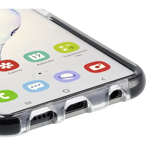 Hama Protector Cover Samsung Galaxy Note 10 Plus Schwarz, Transparent Hama Protector Cover Samsung Galaxy Note 10 Plus Schwarz, Transparent