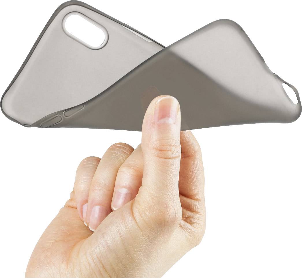 Hama Ultra Slim Flexible Cover Apple iPhone 7, iPhone 8, iPhone SE (2. Generation), iPhone SE (3. Generation) Schwarz (transparent)