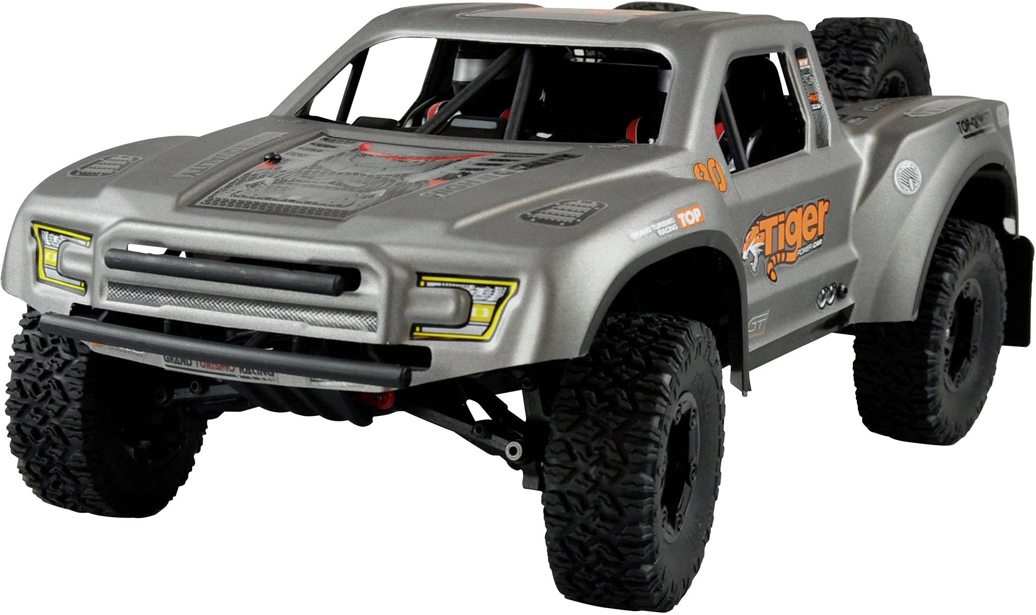 Amewi SC12 Silber Brushed 1:12 RC Modellauto Elektro Short Course Allradantrieb (4WD) RtR 2,4 GHz I