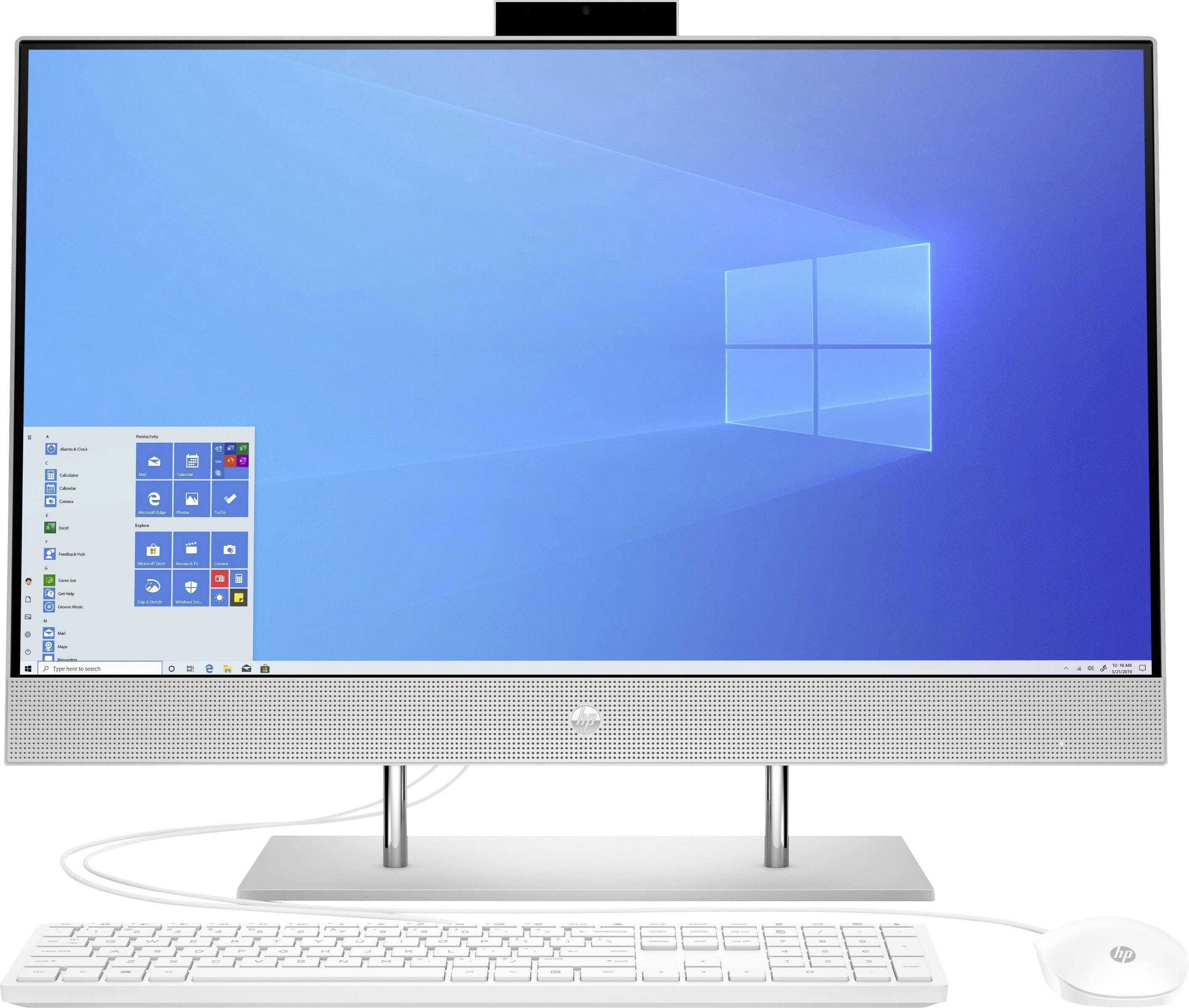 HP All-in-One PC 27-dp0007ng 68.6 cm (27 Zoll) Full HD AMD Ryzen 5 4500U 8 GB RAM 1 TB HDD 512 GB SSD AMD Radeon Graphics Win 11 Home 9ME84EA#AB