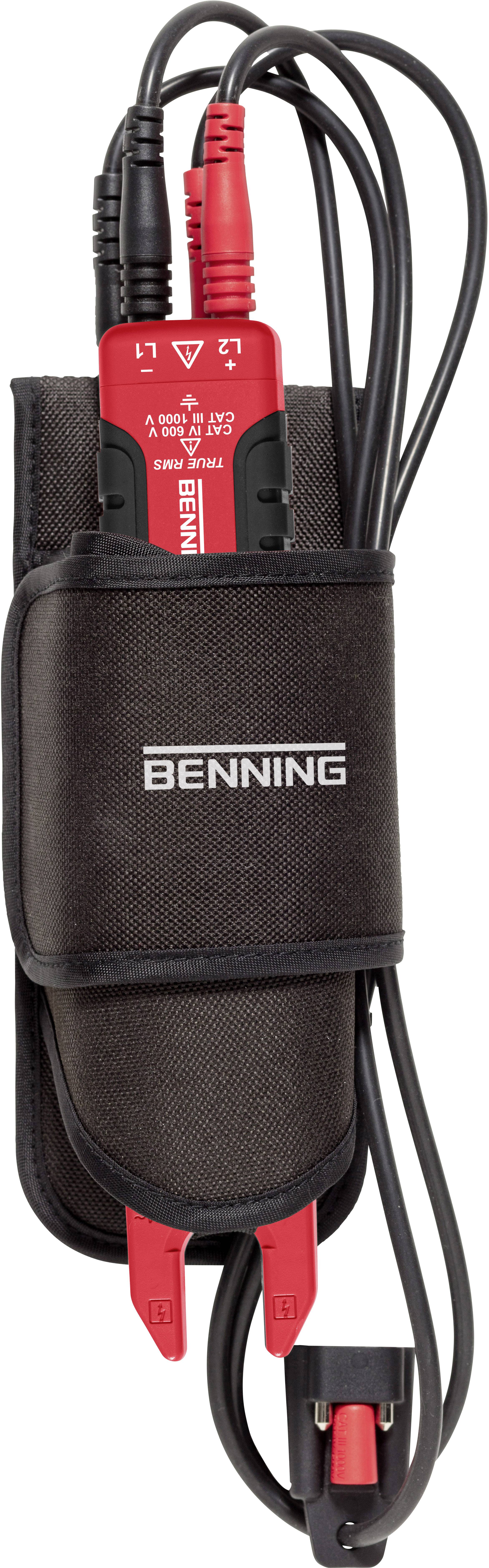 Benning CM 1-4 Stromzange digital CAT III 1000 V, CAT IV 600V Anzeige (Counts): 6000