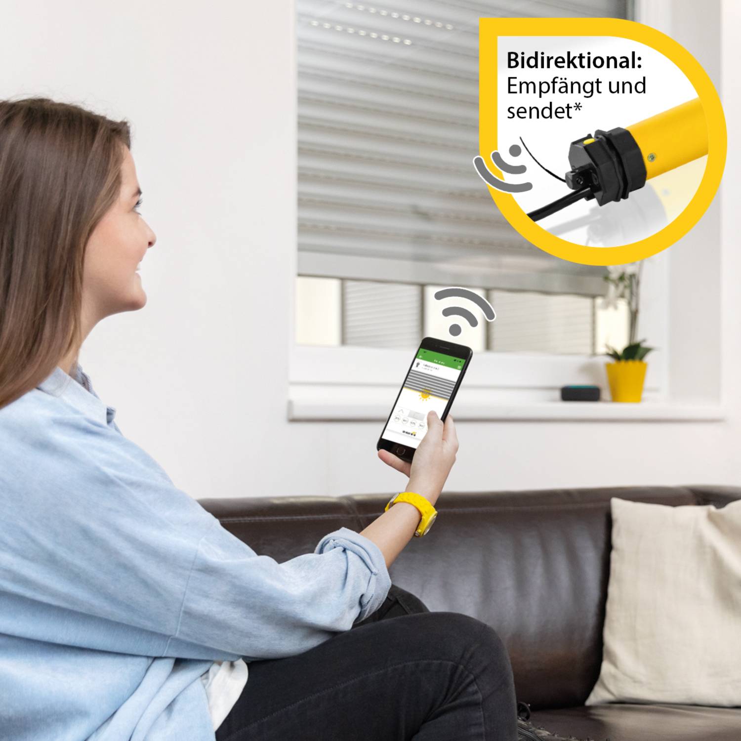 21210 Schellenberg SmartHome Rohrmotor Einbau Premium Maxi