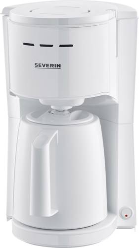 Severin KA 9254 Kaffeemaschine Weiß Fassungsvermögen Tassen=8 Isolierkanne, mit Filterkaffee Funkt  - Onlineshop Voelkner