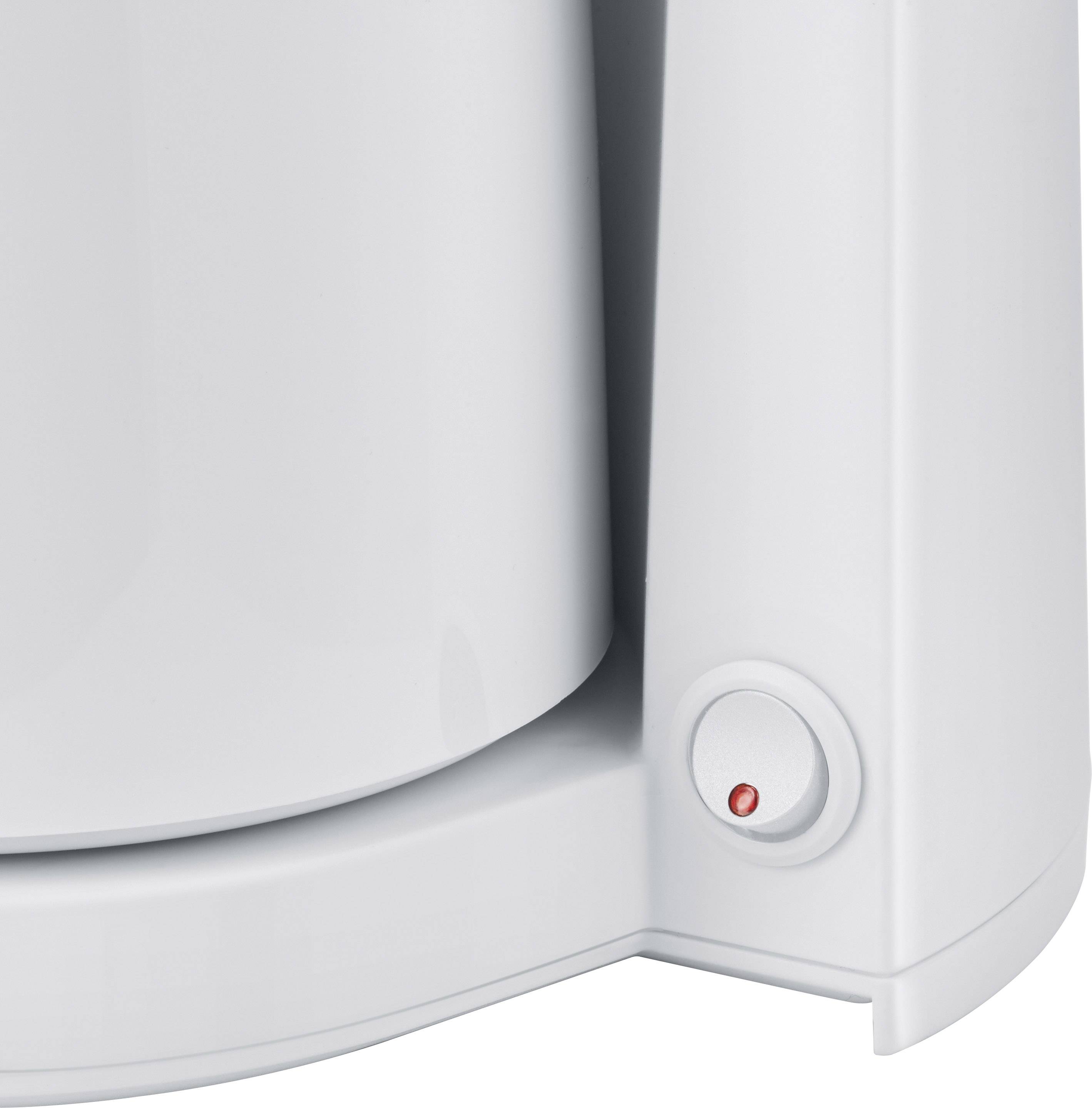 Severin KA 9254 Kaffeemaschine Weiß Fassungsvermögen Tassen=8 Isolierkanne, mit Filterkaffee-Funktion