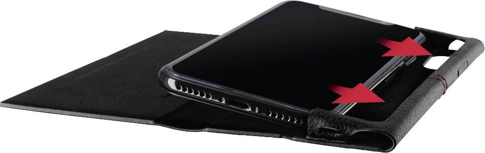 Hama Red Sensation No. 6 Booklet Samsung Galaxy S20 Schwarz, Rot Handy Flip Case, Standfunktion, Induktives Laden 00188537