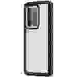 Black Rock 360° Hero Cover Samsung Galaxy S20 Ultra 5G Transparent, Schwarz Induktives Laden