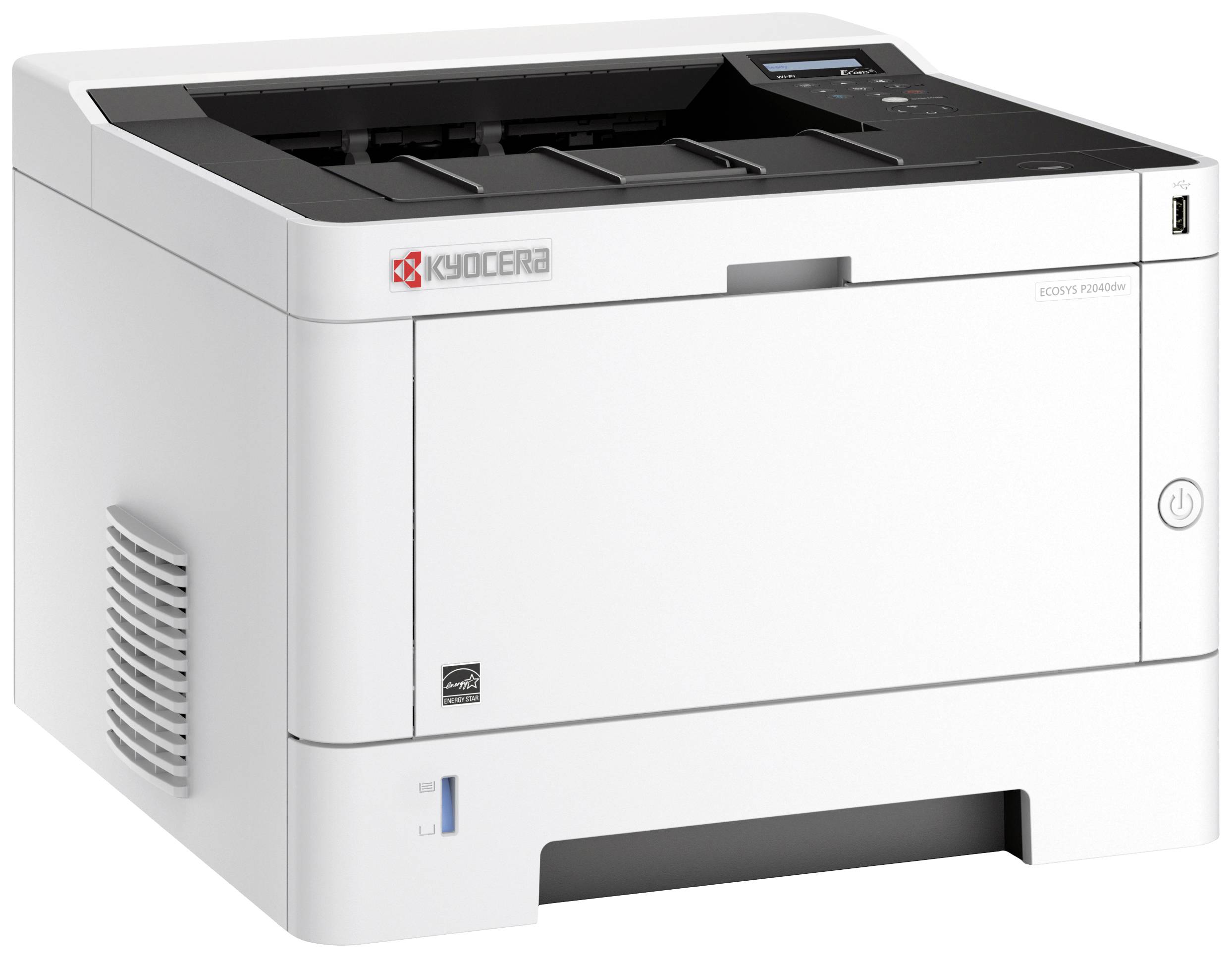 Kyocera ECOSYS P2040dw/KL3 Schwarzweiß Laser Drucker A4 40 S./min 1200 x 1200 dpi LAN, WLAN, Duplex