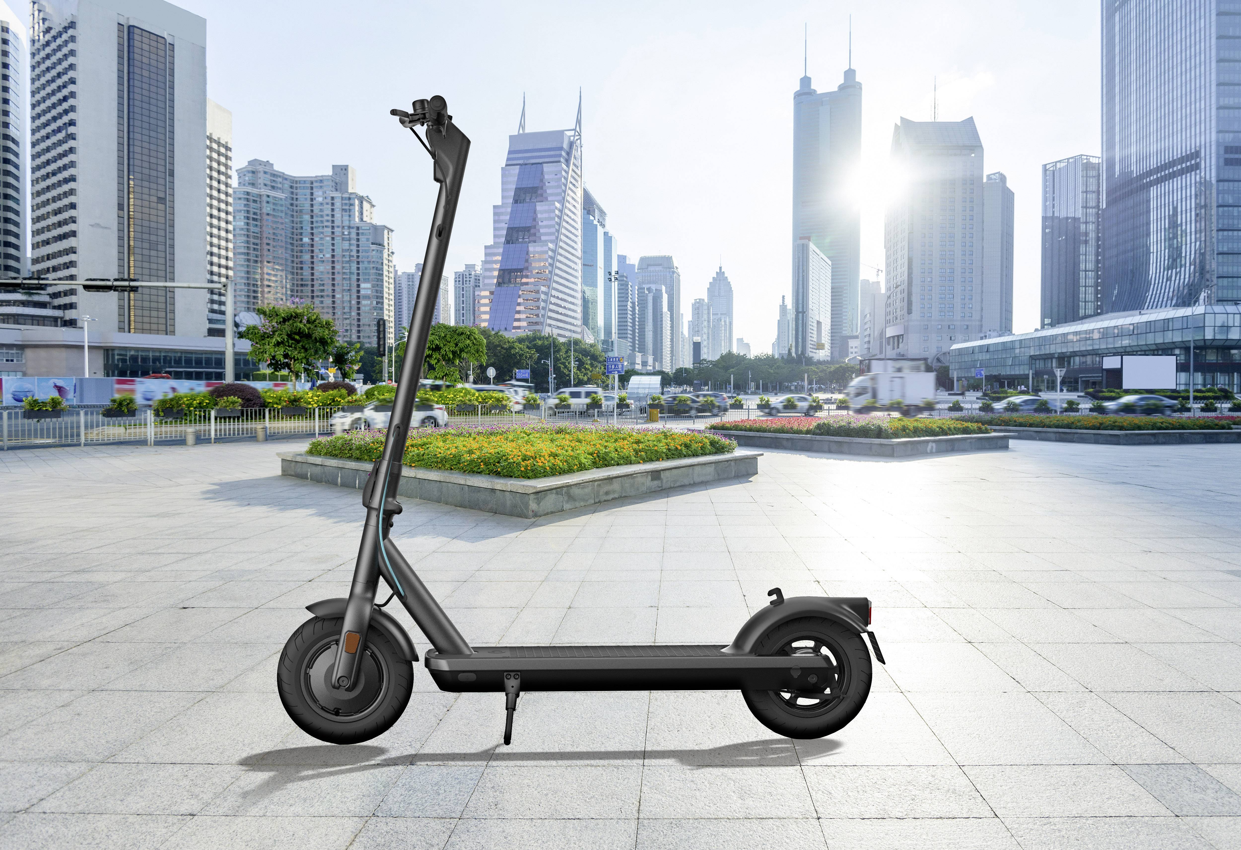 Odys alpha X10 E-Scooter Schwarz Li-Ion 36 V 7.8 Ah Straßenzulassung: Deutschland