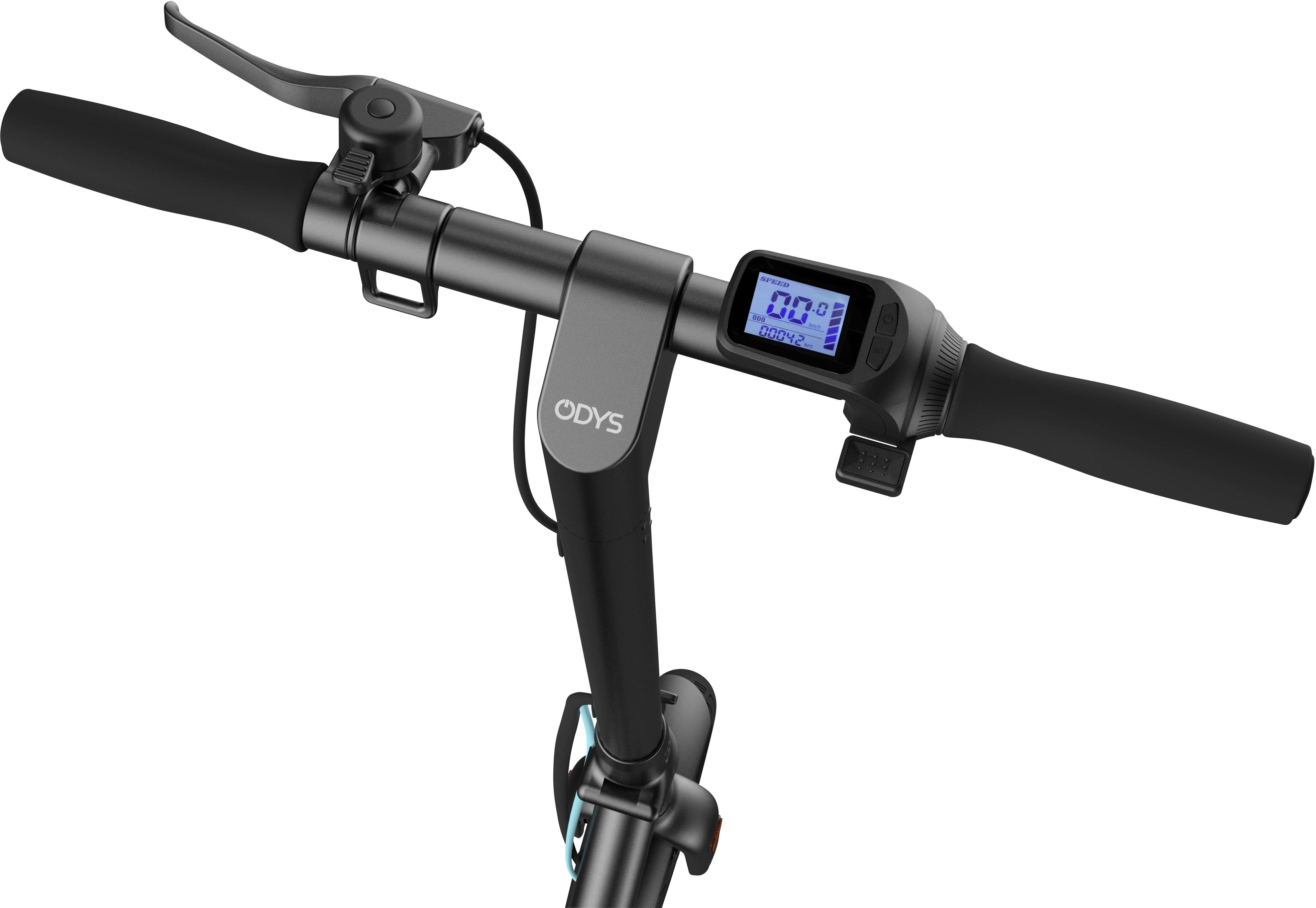 Odys alpha X10 E-Scooter Schwarz Li-Ion 36 V 7.8 Ah Straßenzulassung: Deutschland