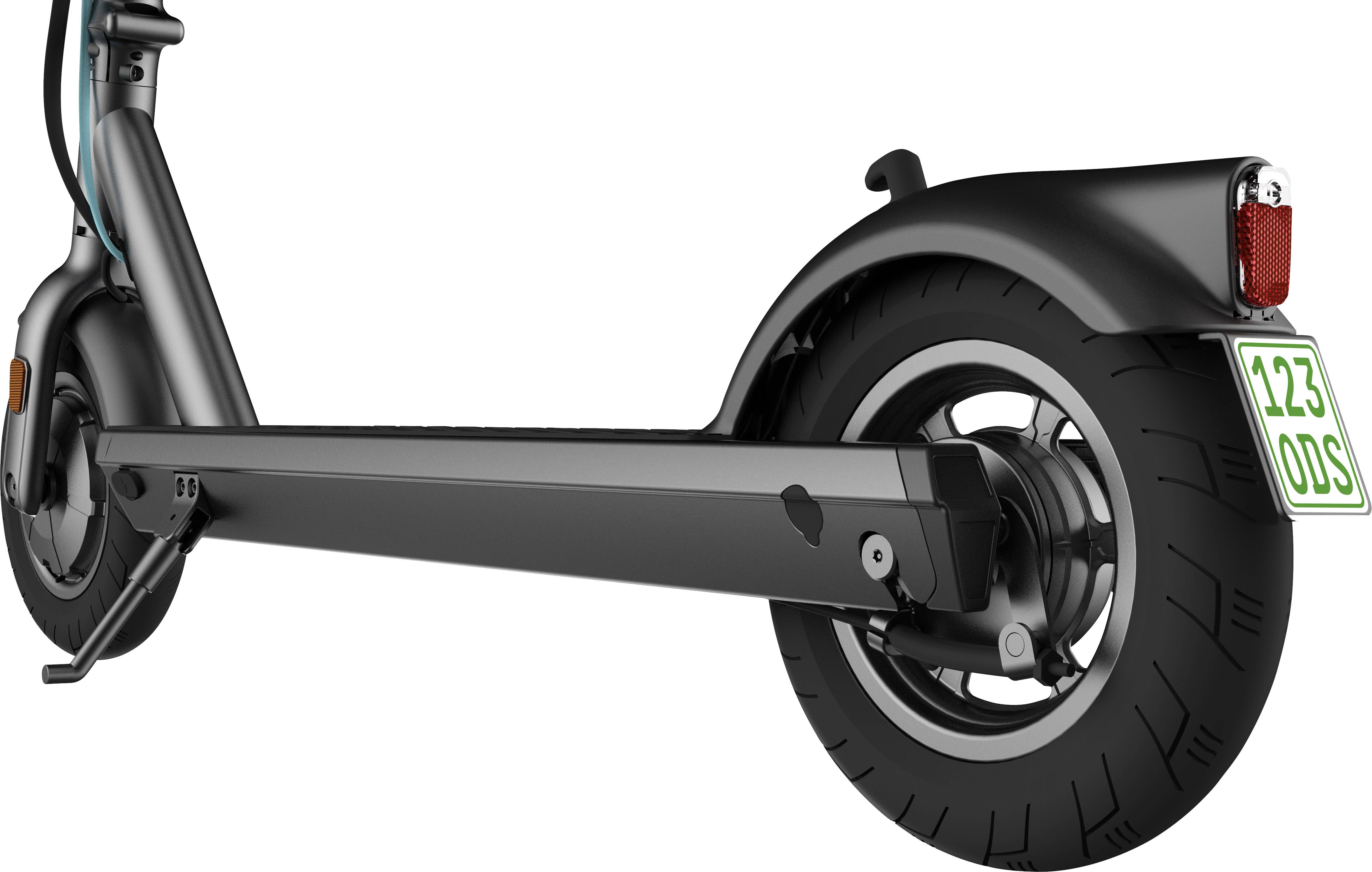 Odys alpha X10 E-Scooter Schwarz Li-Ion 36 V 7.8 Ah Straßenzulassung: Deutschland