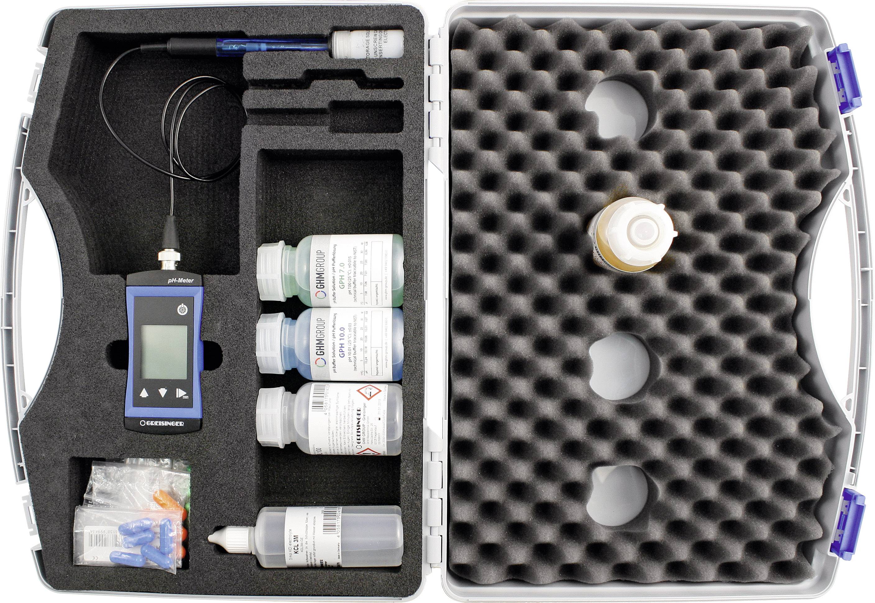 Greisinger G1501-SET114 pH-Messgerät pH-Wert, Temperatur, Redox (ORP)