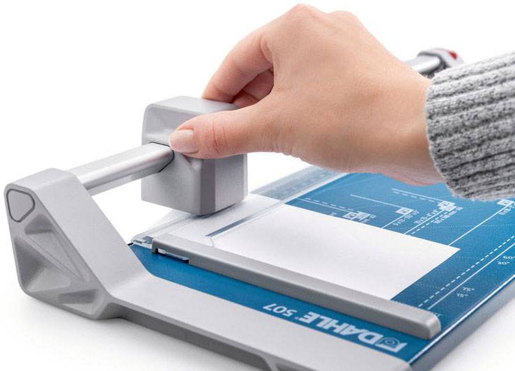 Dahle 507 Rollenschneider A4 Schnittleistung A4 80 g/m²: 8 Blatt