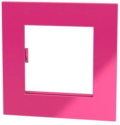 Dahle Magnet Mega Magnet Square XL, pink, 75 x 75 mm, inkl. Fotohalterung (B x H) 75 mm x 75 mm Pink 1 St. 76-95553-14823