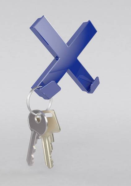 Dahle Magnet Mega Magnet Cross XL , blau, 90 x 90 mm, incl. 2 Haken (B x H) 90mm x 90mm Blau 1 St. 76-95550-14820