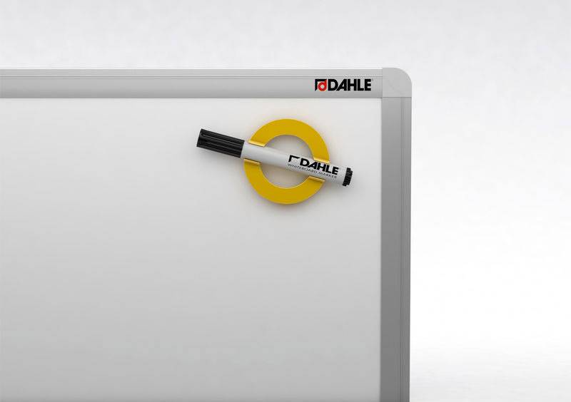 Dahle Magnet Mega Magnet Circle XL, gelb - 80 mm, mit Halter (Ø) 80mm Gelb (glänzend) 76-95551-14822