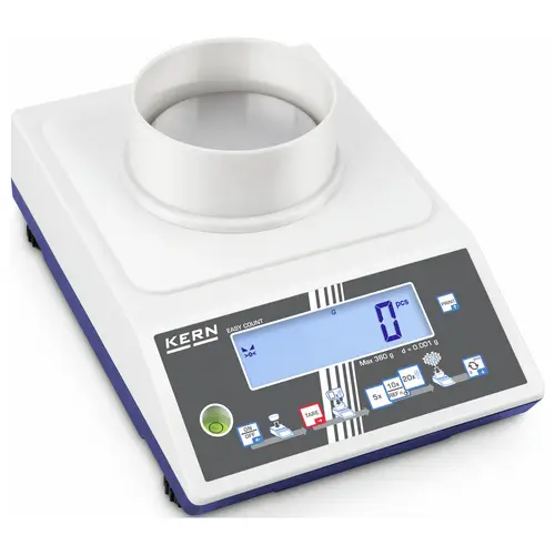 Kern CKE 360-3+C Zählwaage kalibriert (DAkkS-akkreditiertes Labor) Wägebereich (max.) 360g Ablesbarkeit 0.001g über Kern CKE 360-3+C Zählwaage kalibriert (DAkkS-akkreditiertes Labor) Wägebereich (max.) 360g Ablesbarkeit 0.001g über