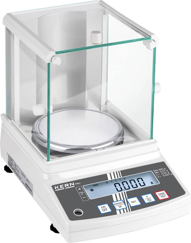 Kern PNS 600-3+C Präzisionswaage kalibriert (DAkkS-akkreditiertes Labor) Wägebereich (max.) 620g Ablesbarkeit 0.001g über