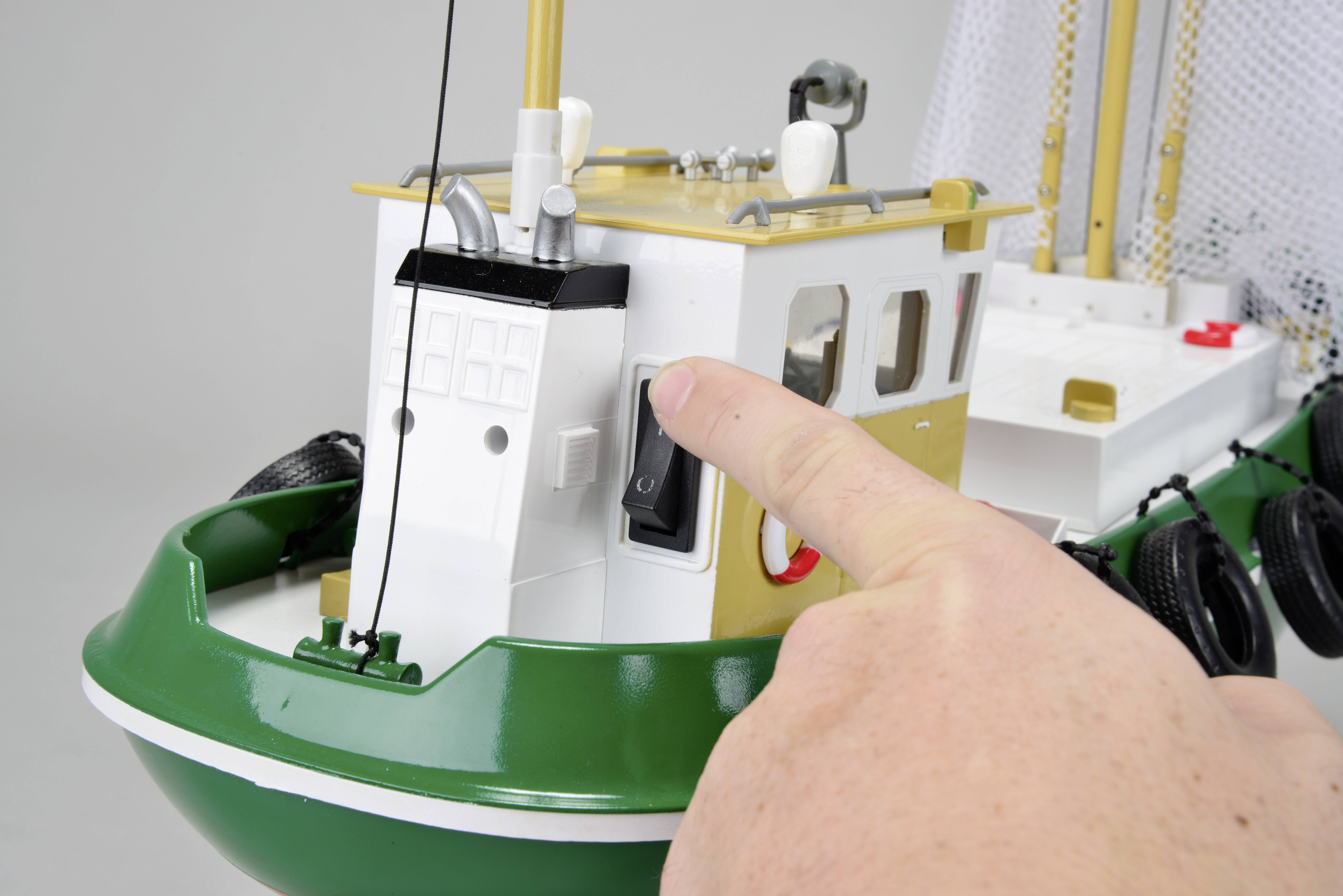 Carson Modellsport Fischkutter Cux-15 RC Motorboot RtR 580mm