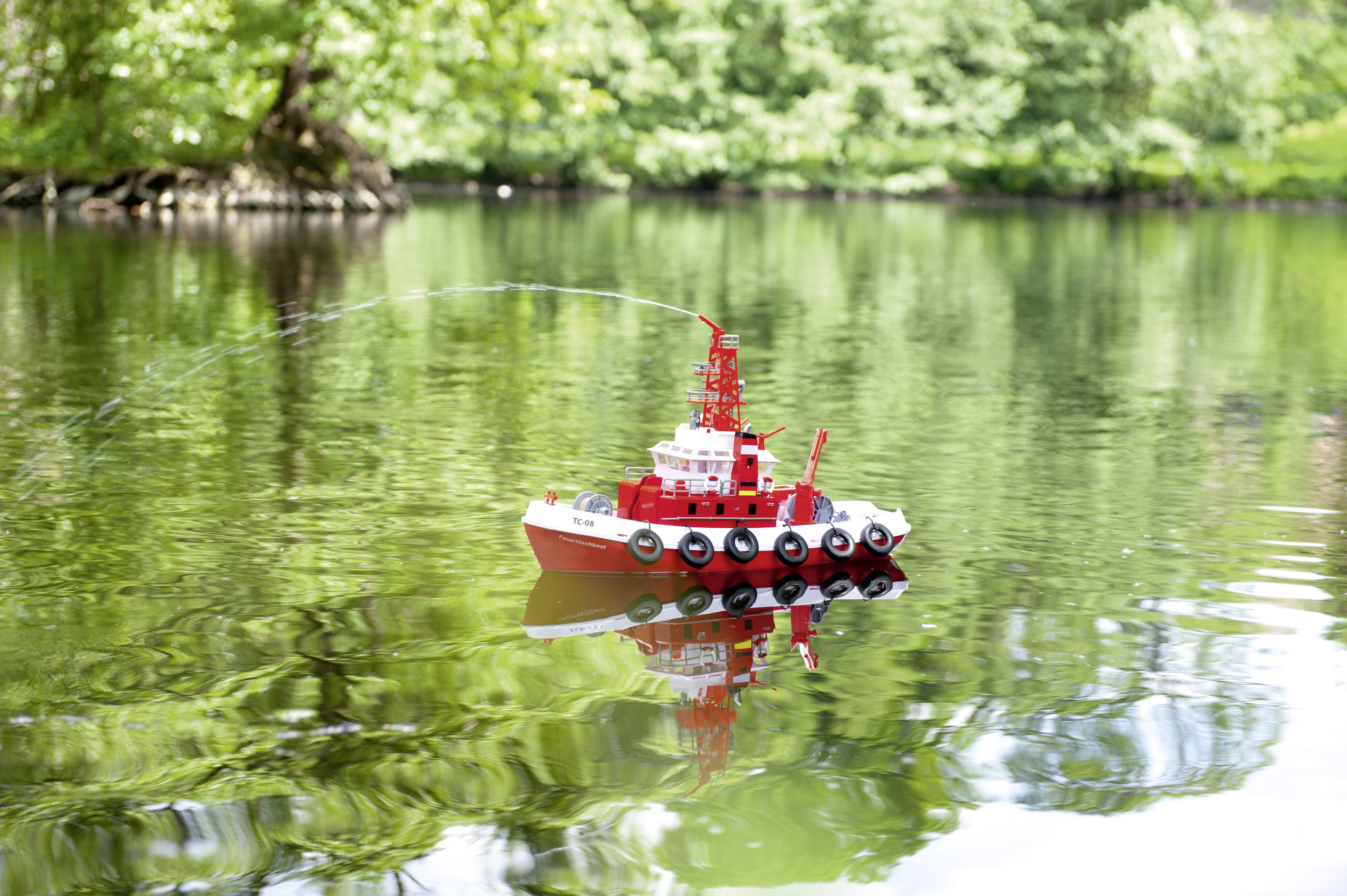 Carson Modellsport RC-Feuerlöschboot TC-08 RC Motorboot RtR 580 mm