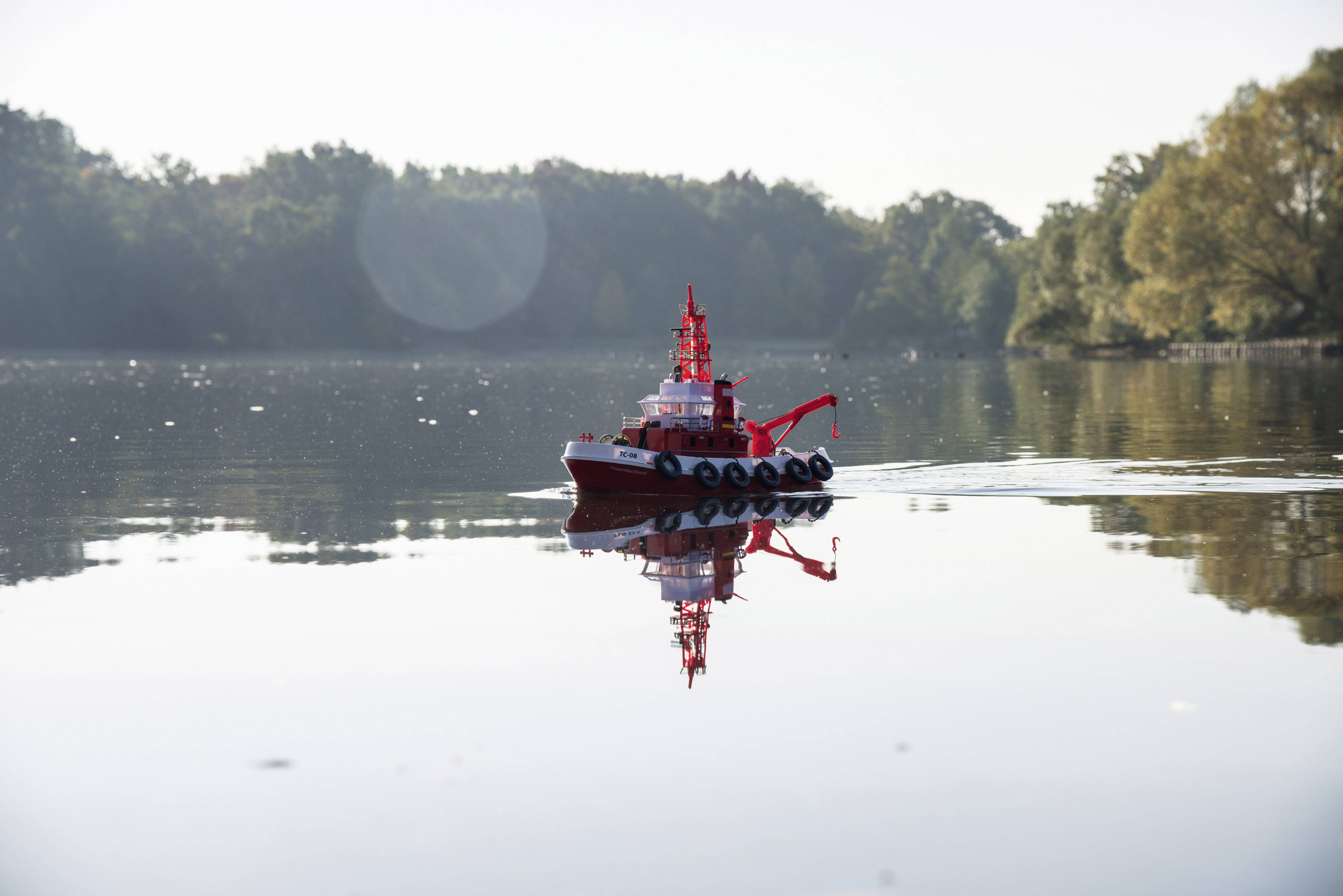 Carson Modellsport RC-Feuerlöschboot TC-08 RC Motorboot RtR 580 mm